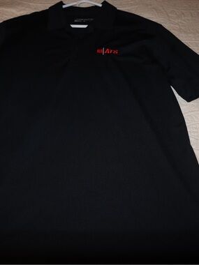 🏌🏻‍♀️⛳️Nike Women’s Black Polo XL Red/White ATS Logo🏌🏻‍♀️⛳️